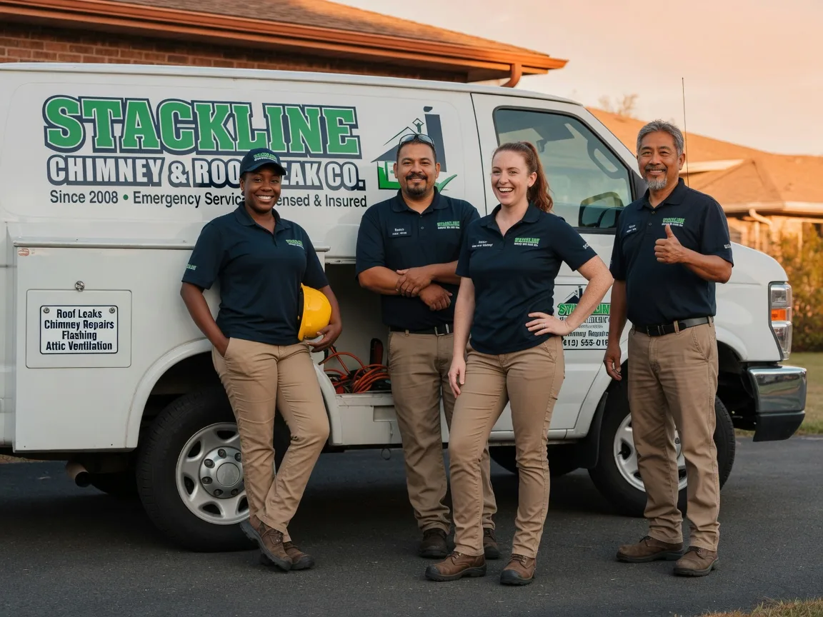 Chimney flashing repair company in Arvada, WY